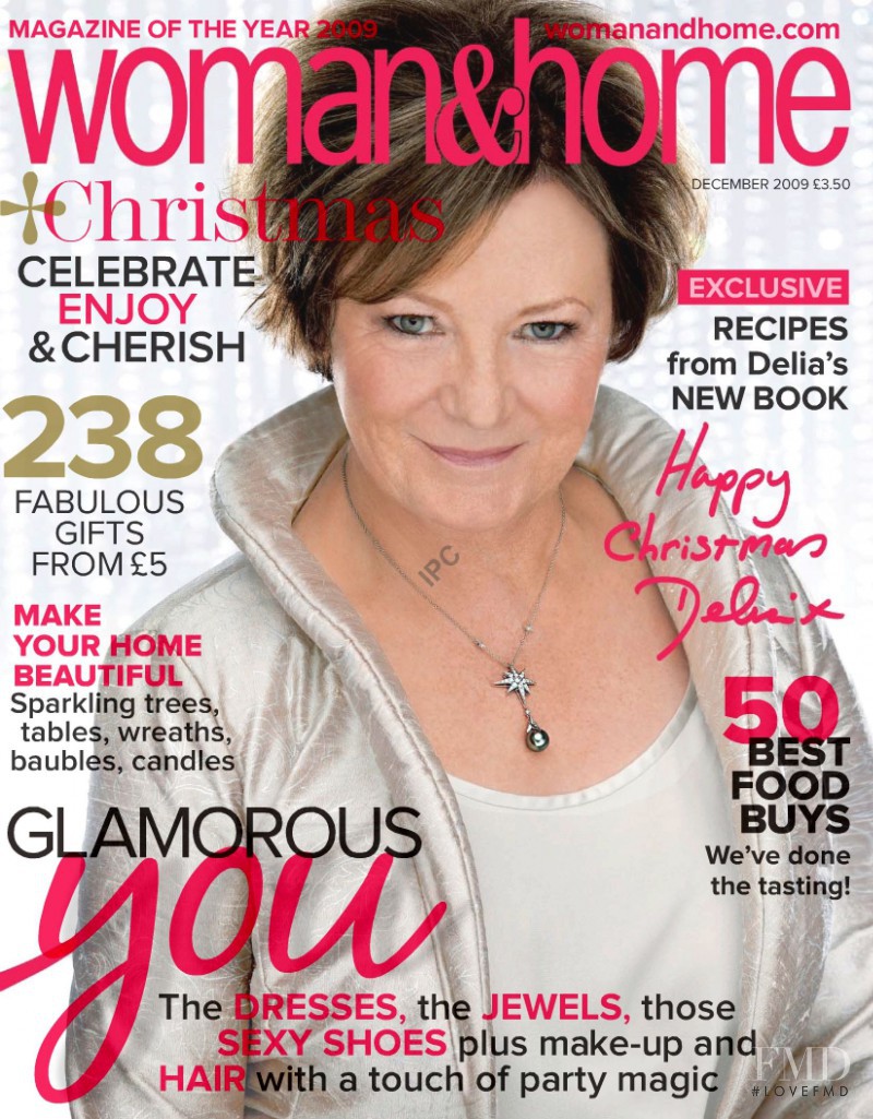  featured on the woman&home cover from December 2009