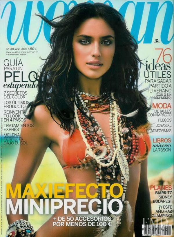 Irina Shayk featured on the Woman Madame Figaro Spain cover from June 2009