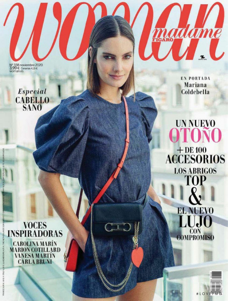 Mariana Coldebella featured on the Woman Madame Figaro Spain cover from November 2020
