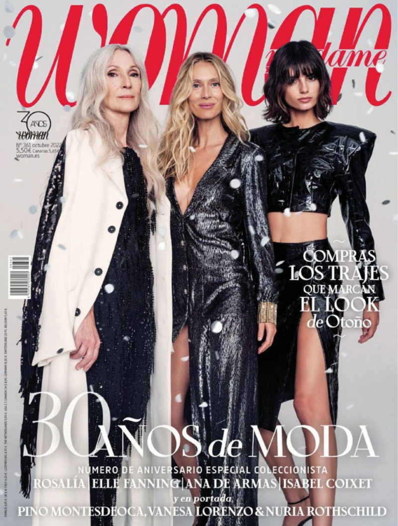 Pino Montesdeoca featured on the Woman Madame Figaro Spain cover from October 2022