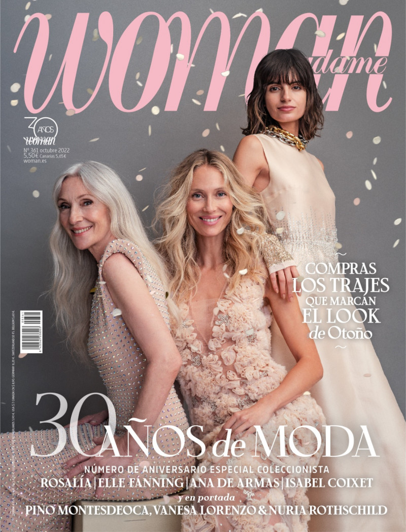 Pino Montesdeoca featured on the Woman Madame Figaro Spain cover from October 2022