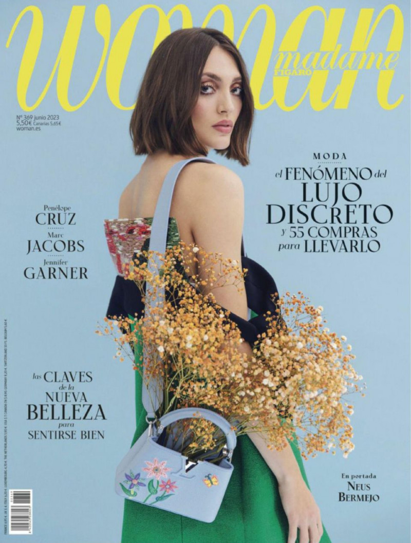 Neus Bermejo featured on the Woman Madame Figaro Spain cover from June 2023