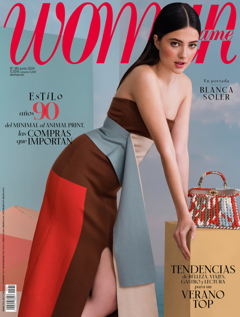 Blanca Soler featured on the Woman Madame Figaro Spain cover from June 2024