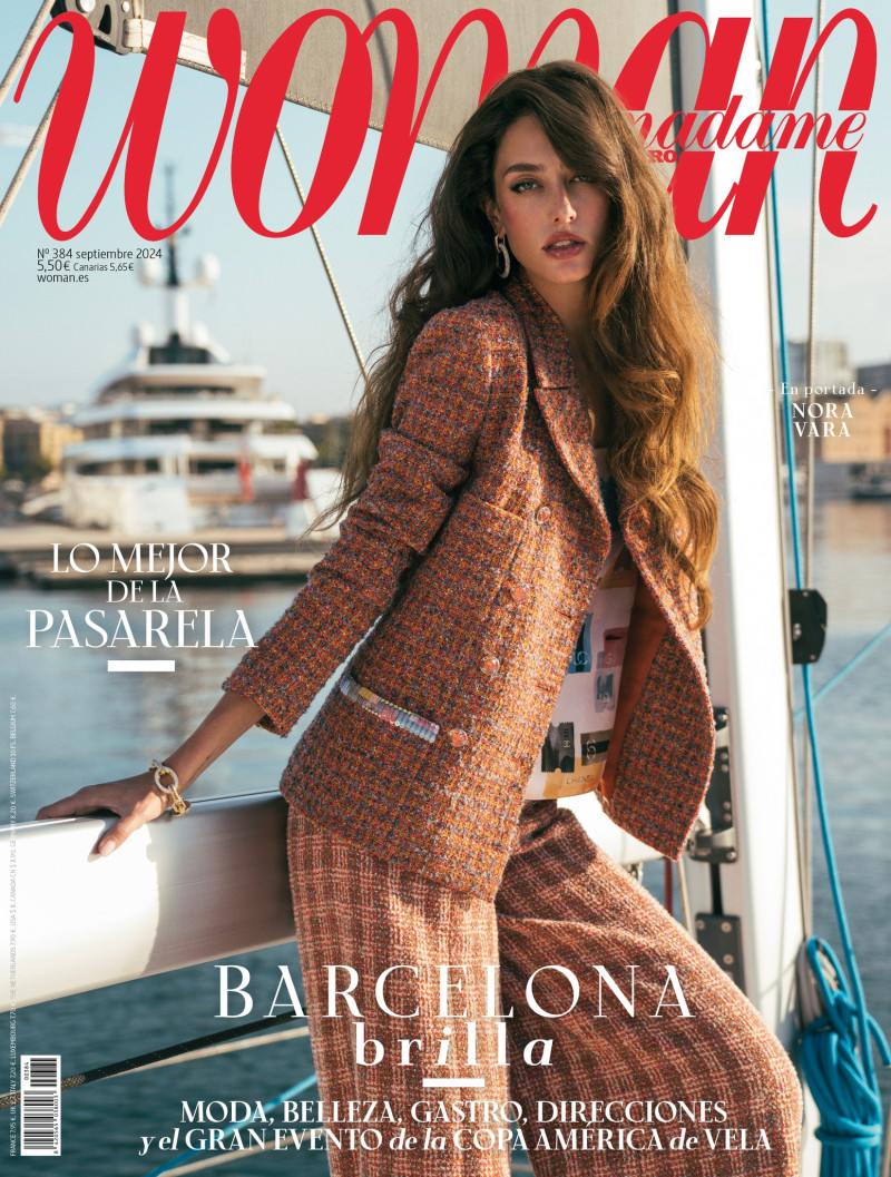 Nora Vara featured on the Woman Madame Figaro Spain cover from September 2024