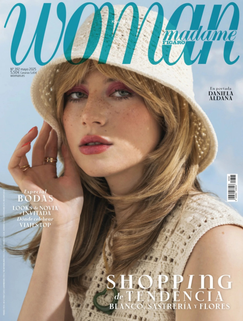 Daniela Aldana featured on the Woman Madame Figaro Spain cover from May 2025