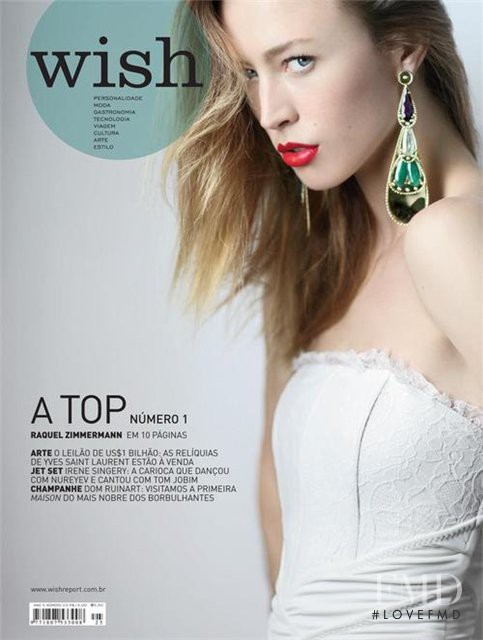 Raquel Zimmermann featured on the wish report cover from November 2008