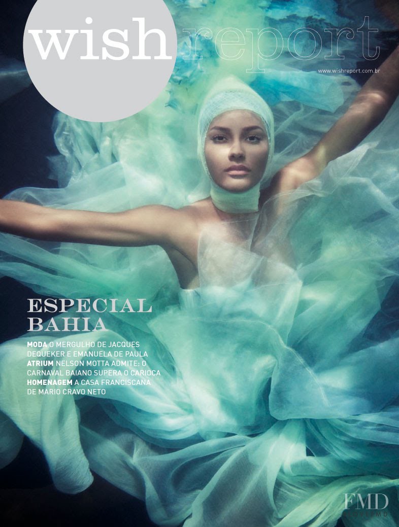 Emanuela de Paula featured on the wish report cover from February 2010