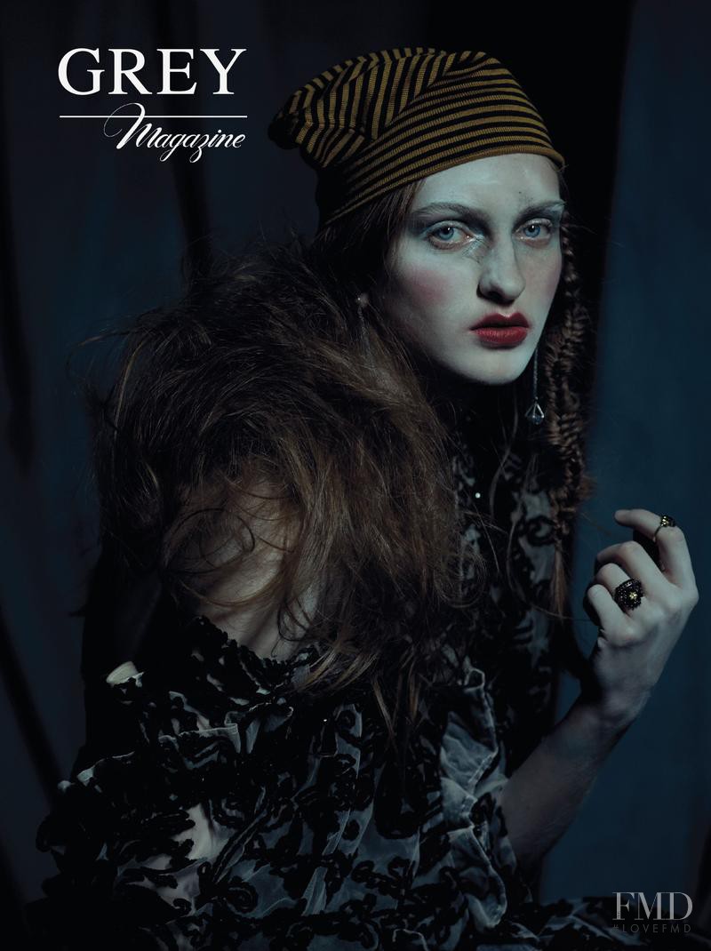 Fay Alice Parsons featured on the GREY Magazine cover from June 2015