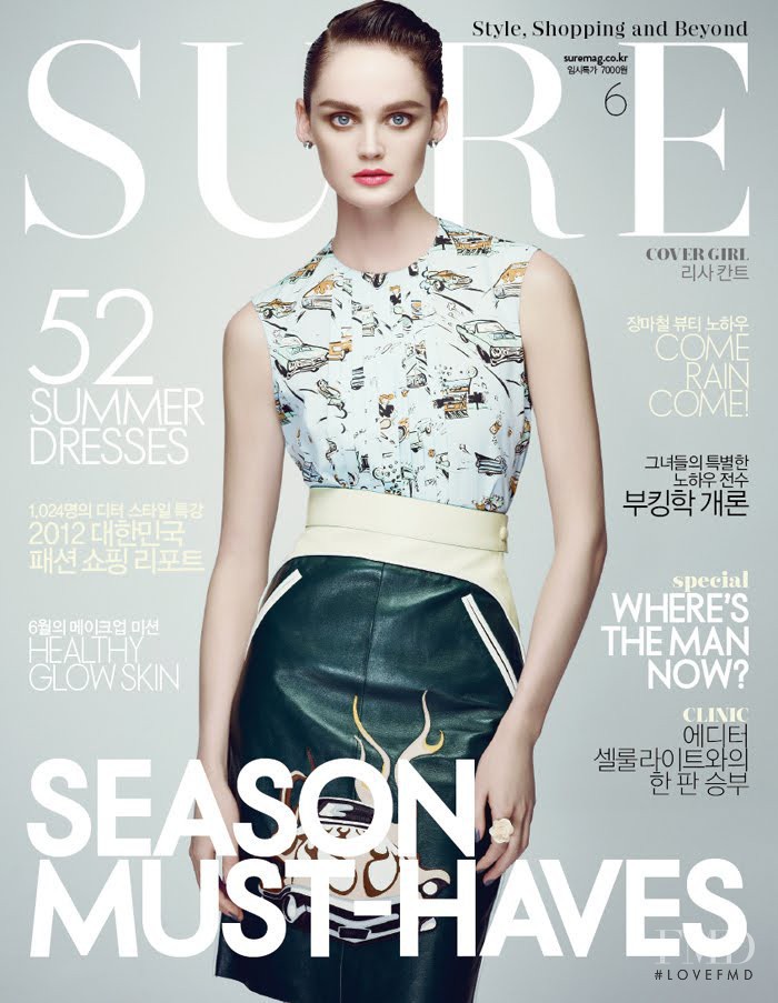 Lisa Cant featured on the Sure cover from June 2012