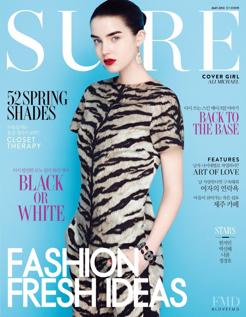 Ali Michael featured on the Sure cover from May 2013