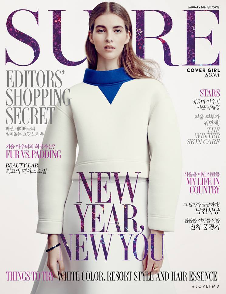 Sona Matufkova featured on the Sure cover from January 2014