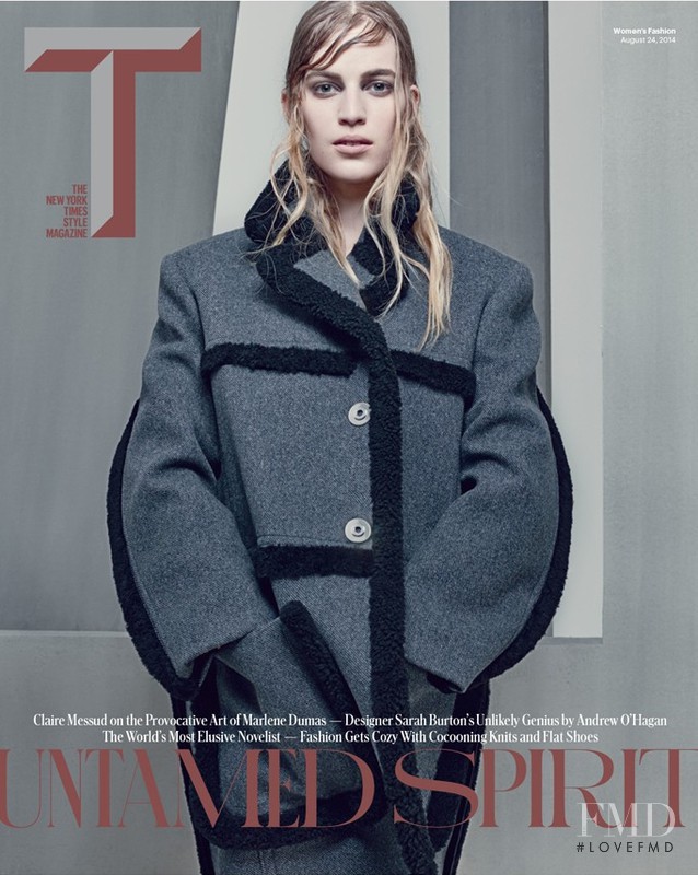 Vanessa Axente featured on the T Style cover from September 2014
