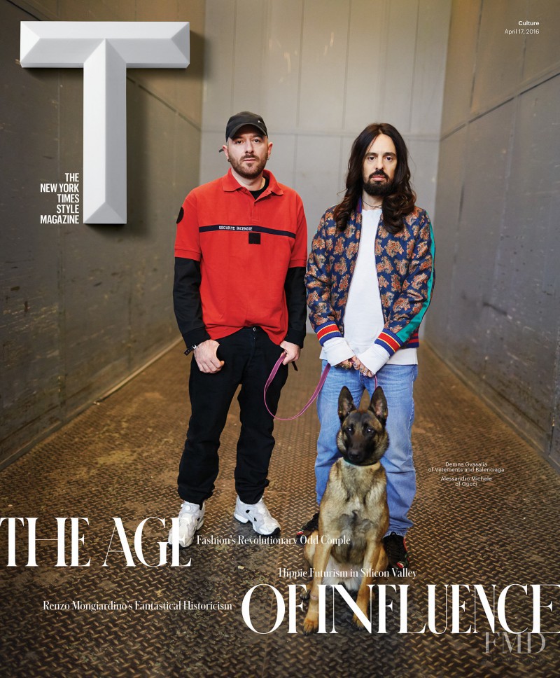  featured on the T Style cover from April 2016