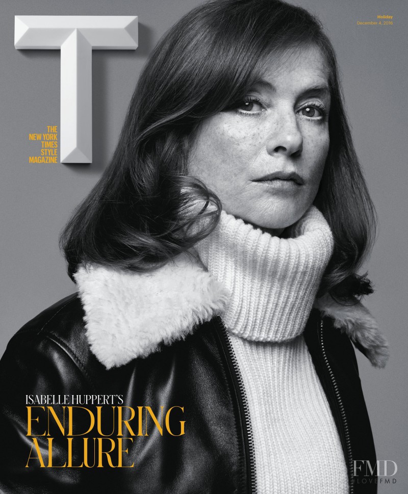  featured on the T - The New York Times Style - USA cover from December 2016