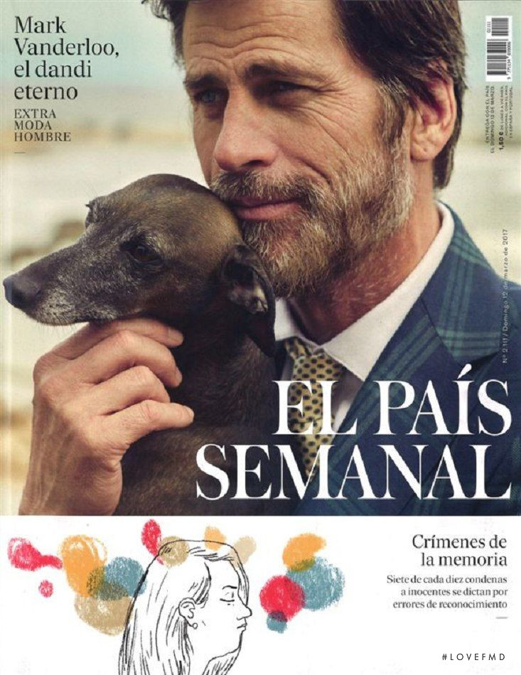 Mark Vanderloo featured on the El País Semanal cover from March 2017