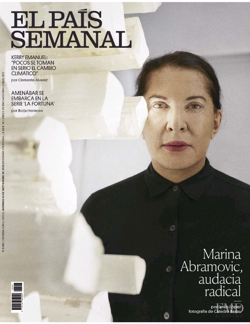  featured on the El País Semanal cover from September 2021