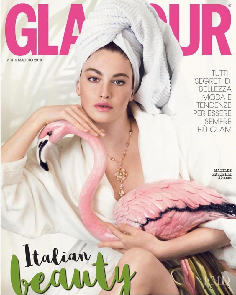  featured on the Glamour Italy cover from May 2018