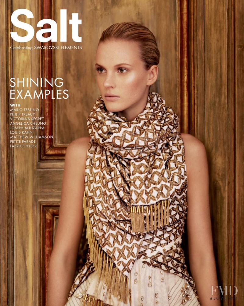 Anne Vyalitsyna featured on the Salt cover from March 2013