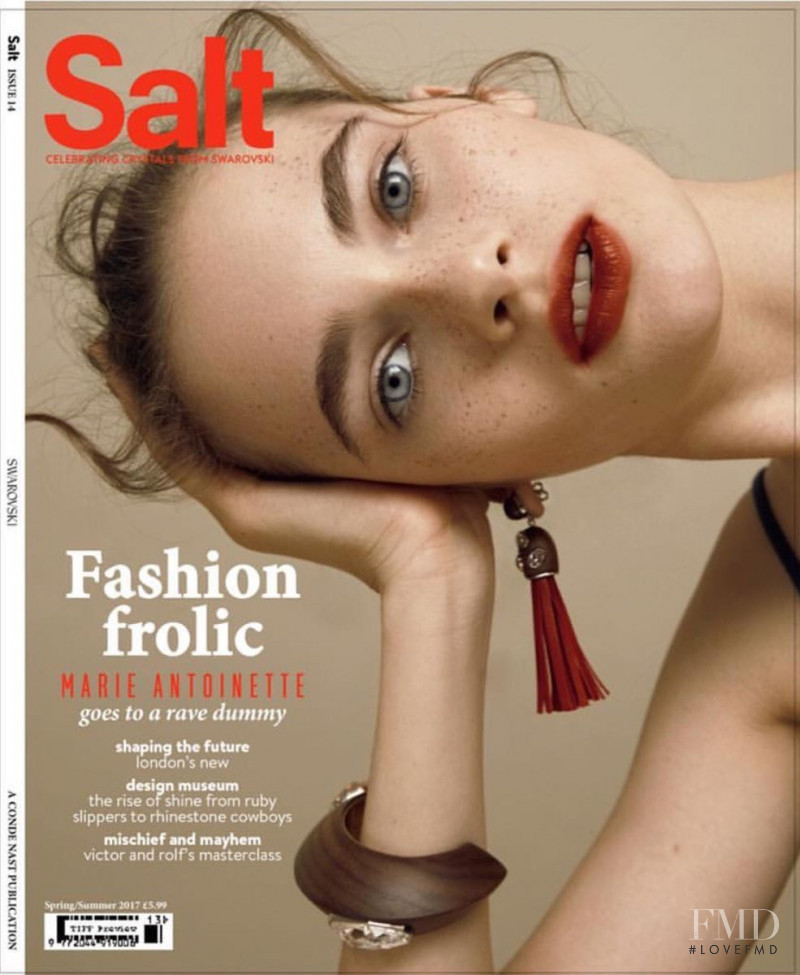 Daria Vlasova featured on the Salt cover from February 2017
