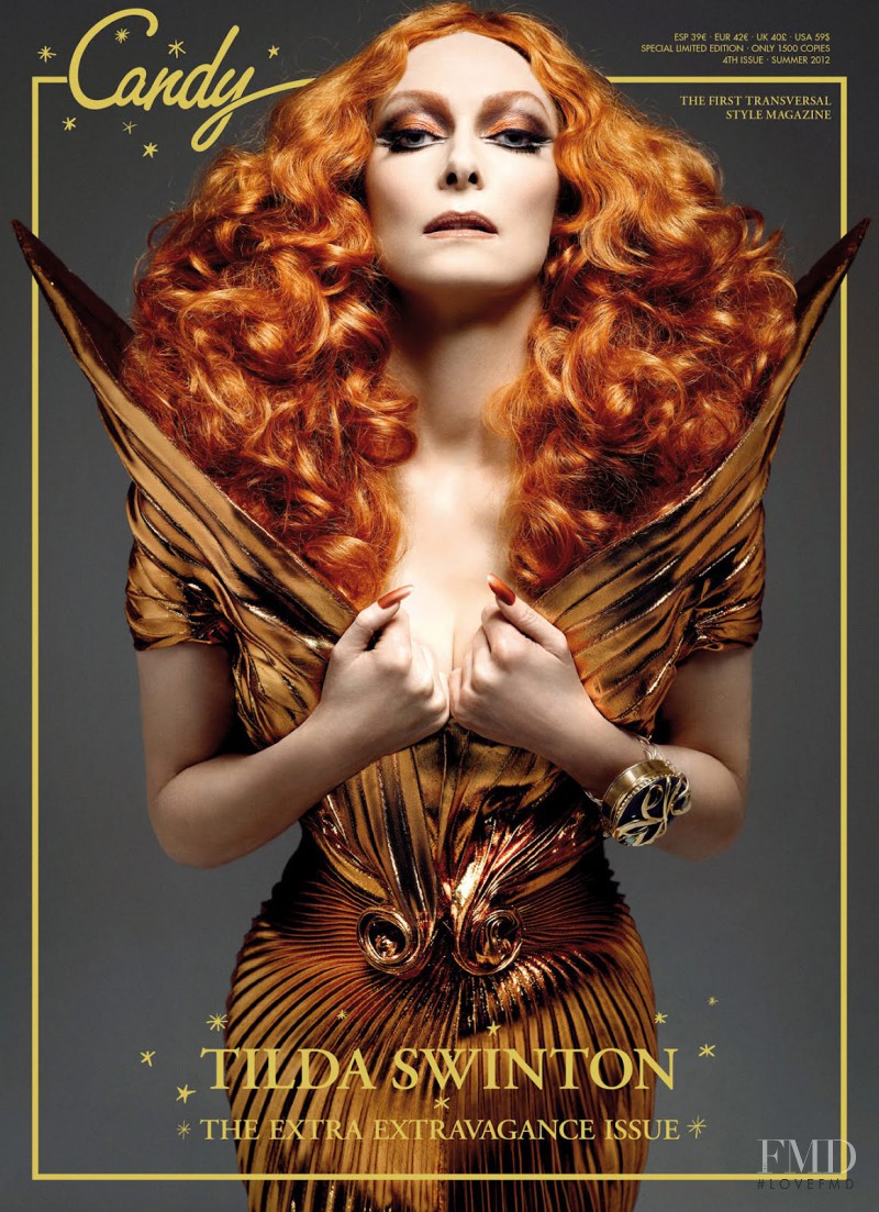 Tilda Swinton featured on the Candy cover from June 2012