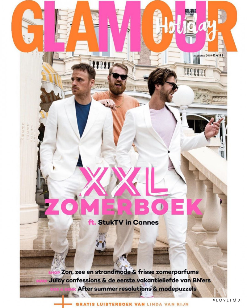  featured on the Glamour Netherlands cover from August 2019