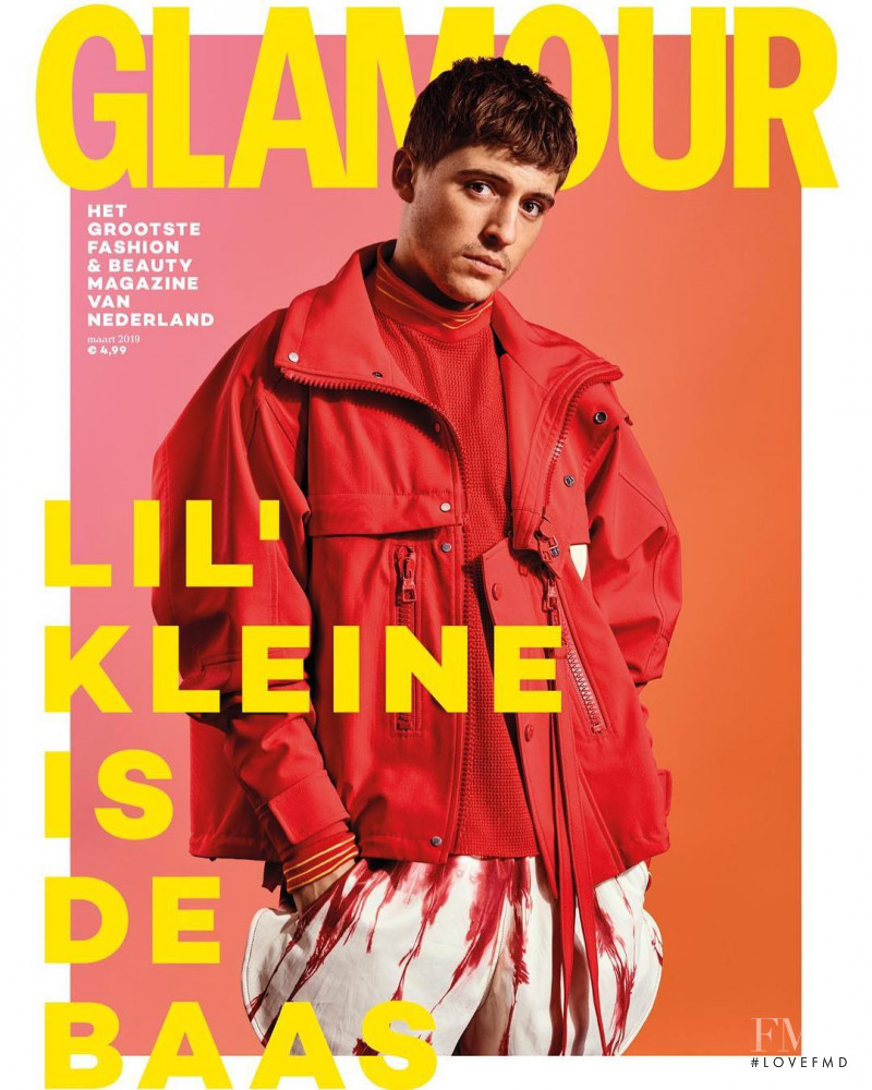 featured on the Glamour Netherlands cover from March 2019