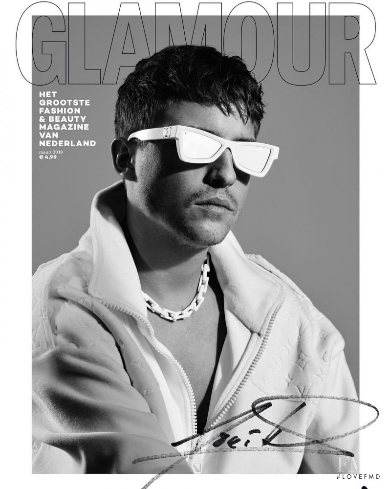  featured on the Glamour Netherlands cover from March 2019