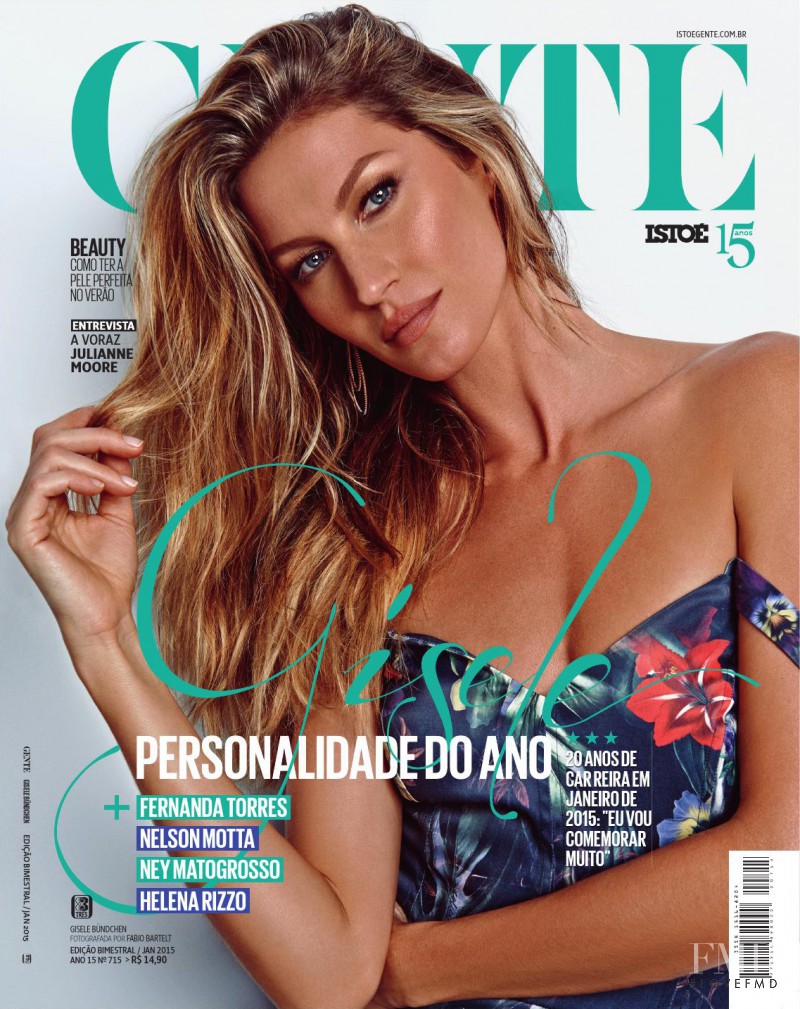 Gisele Bundchen featured on the ISTOÉ Platinum cover from January 2015