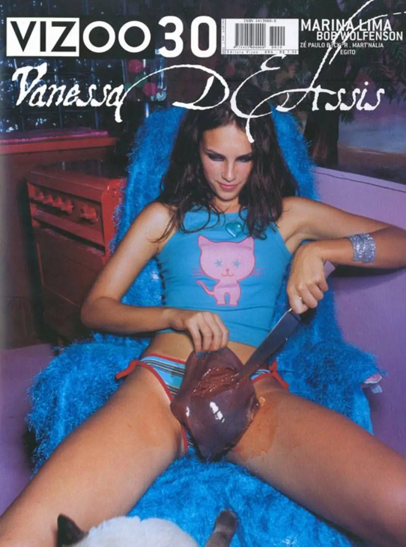 Vanessa de Assis featured on the Vizoo Magazine cover from April 2003