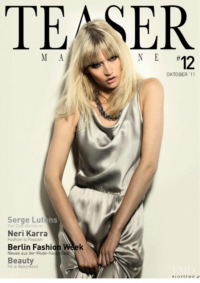 Martina Dimitrova featured on the Teaser cover from October 2011