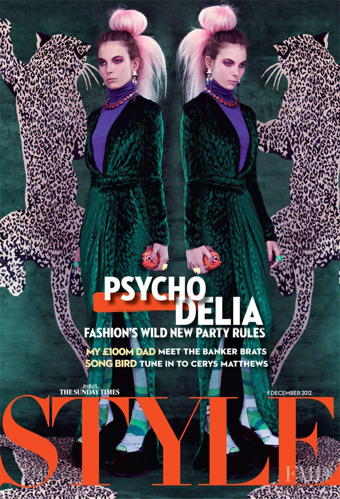  featured on the The Sunday Times Style cover from December 2012