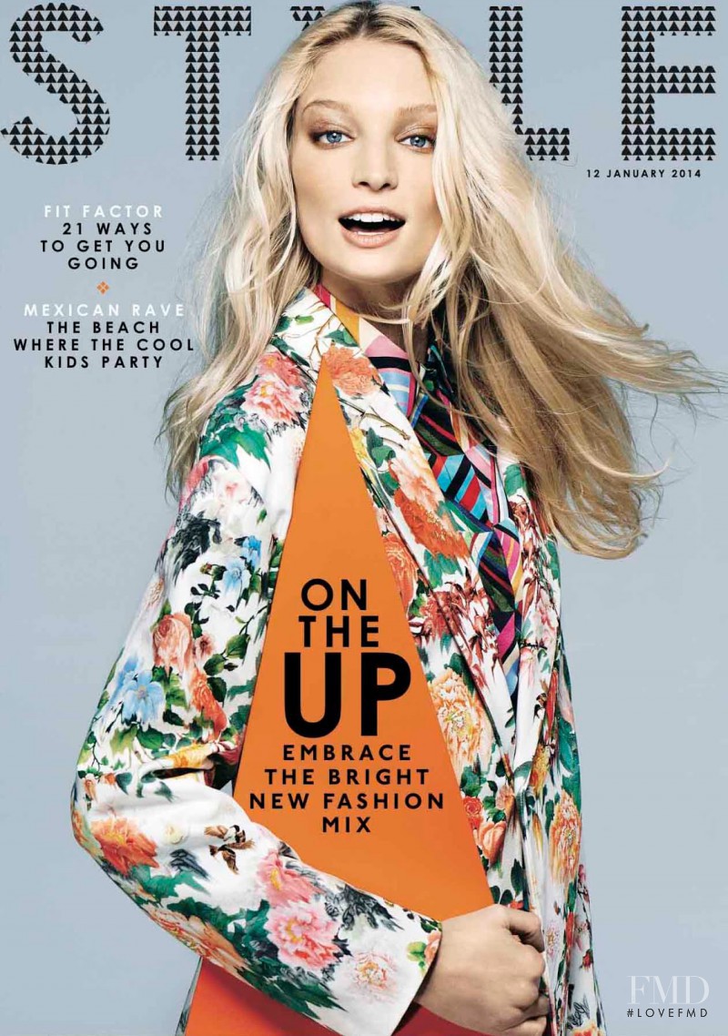 Melissa Tammerijn featured on the The Sunday Times Style cover from January 2014