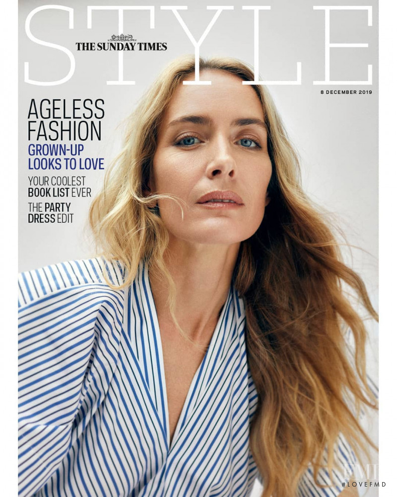 Georgina Grenville featured on the The Sunday Times Style cover from December 2019