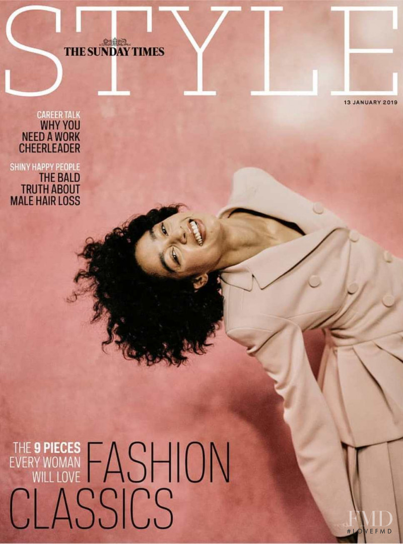  featured on the The Sunday Times Style cover from January 2019