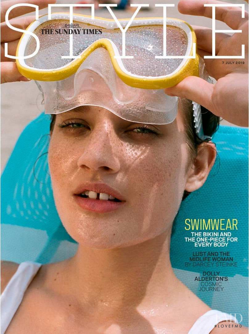 Callie Dixon  featured on the The Sunday Times Style cover from July 2019