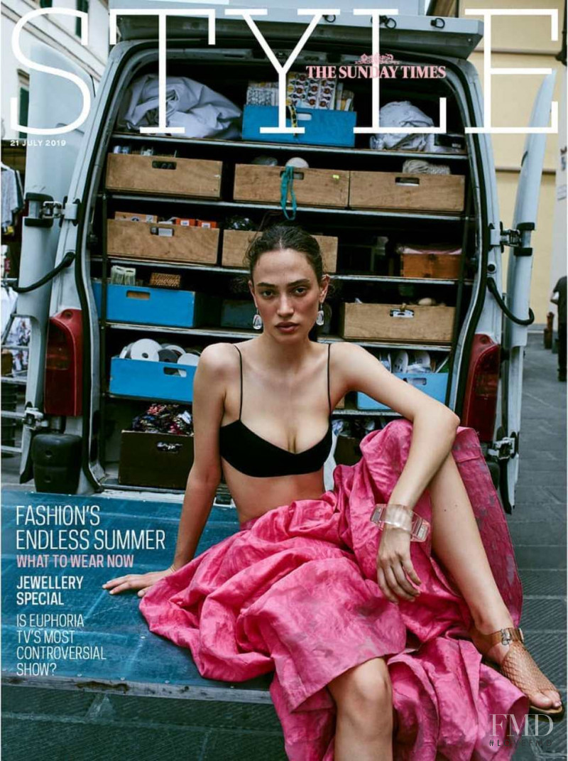 Sophie Koella featured on the The Sunday Times Style cover from July 2019