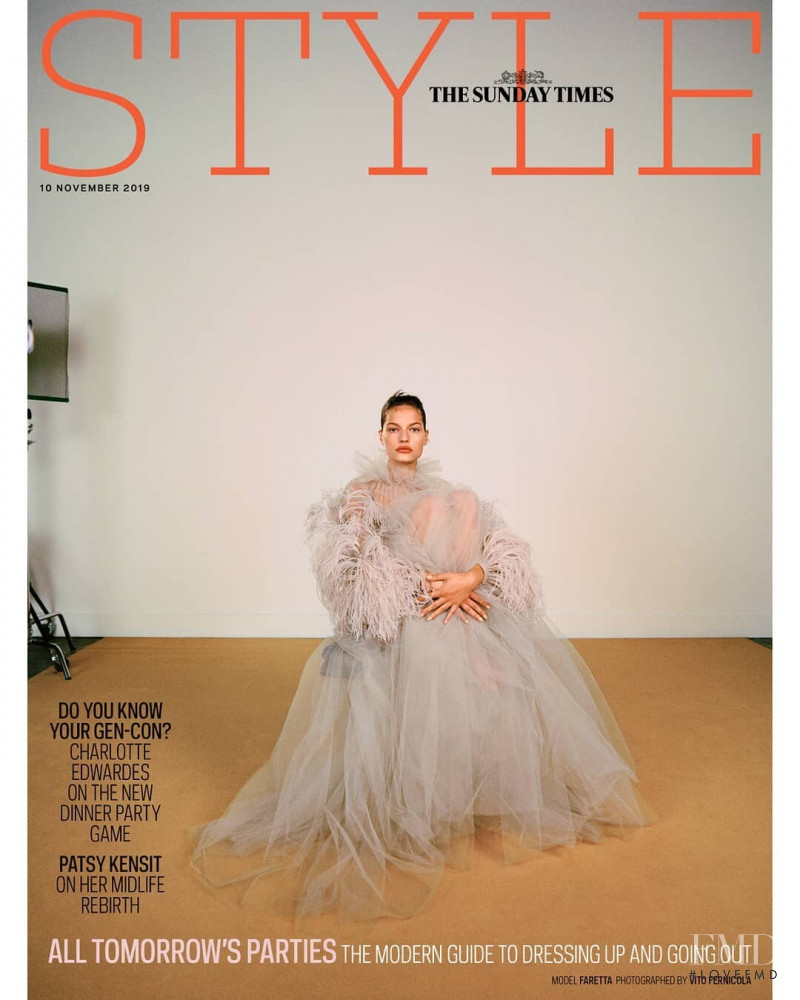 Faretta Radic featured on the The Sunday Times Style cover from November 2019