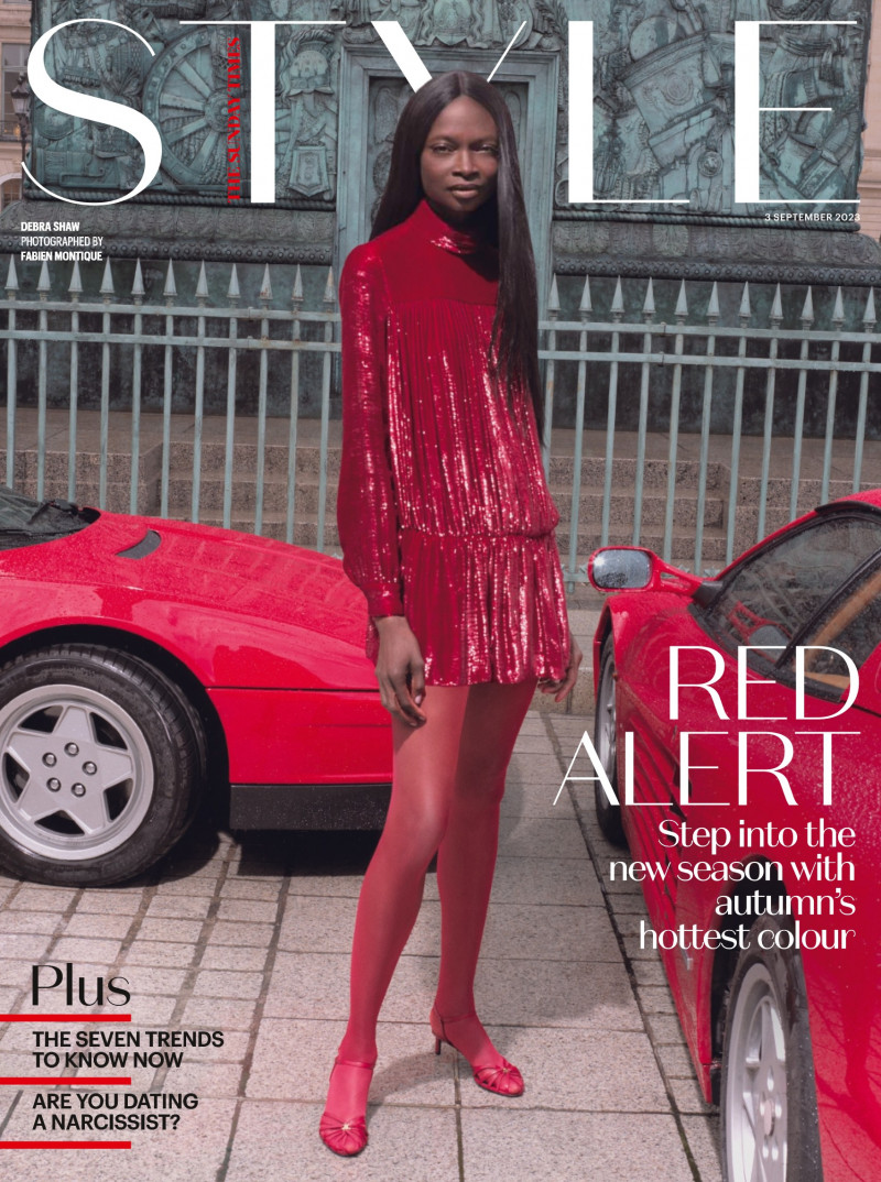Debra Shaw featured on the The Sunday Times Style cover from September 2023