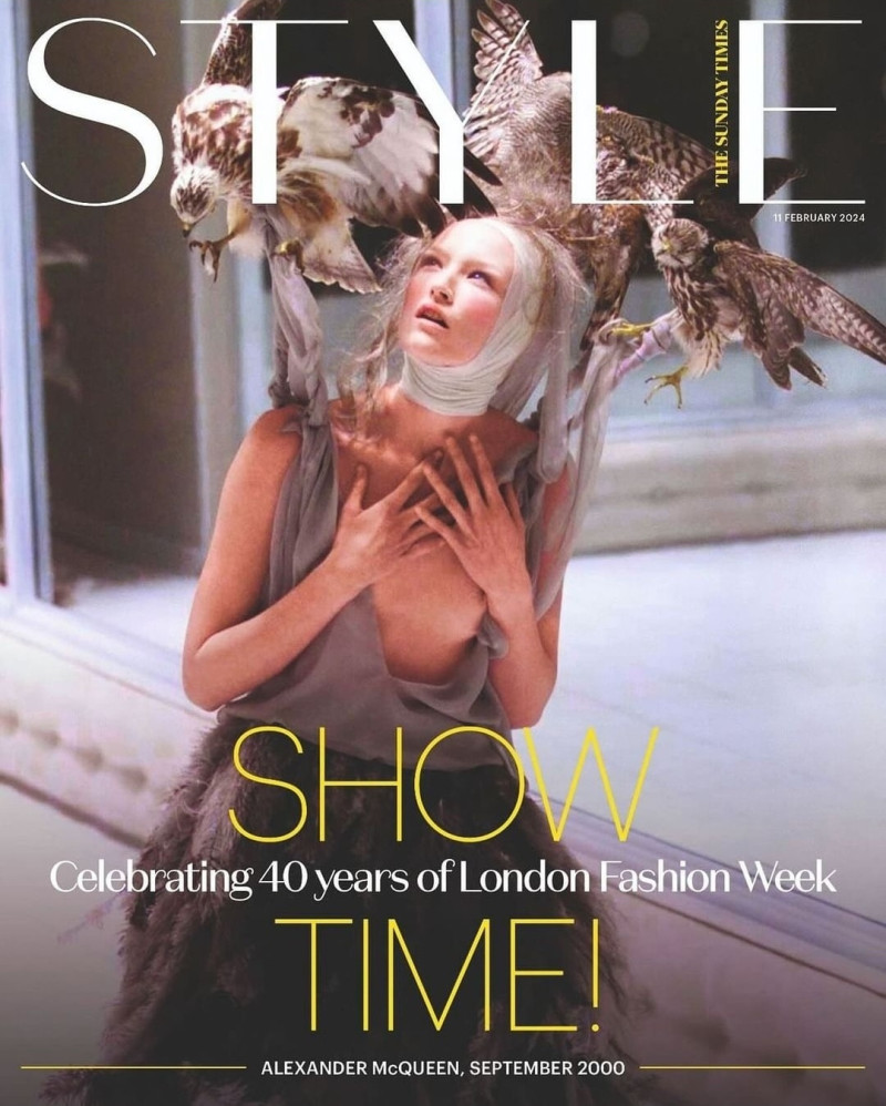 Jade Parfitt featured on the The Sunday Times Style cover from February 2024