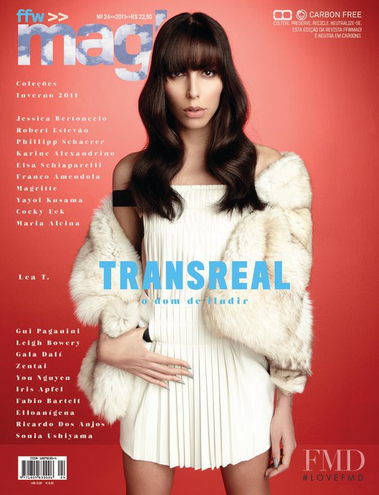 Valentina Tisci featured on the ffw mag! cover from May 2011