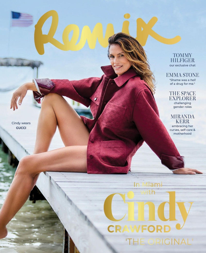 Cindy Crawford featured on the Remix New Zealand cover from March 2024