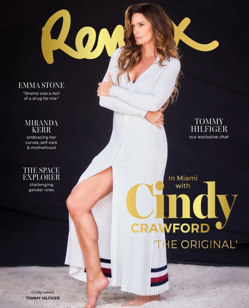 Cindy Crawford featured on the Remix New Zealand cover from March 2024