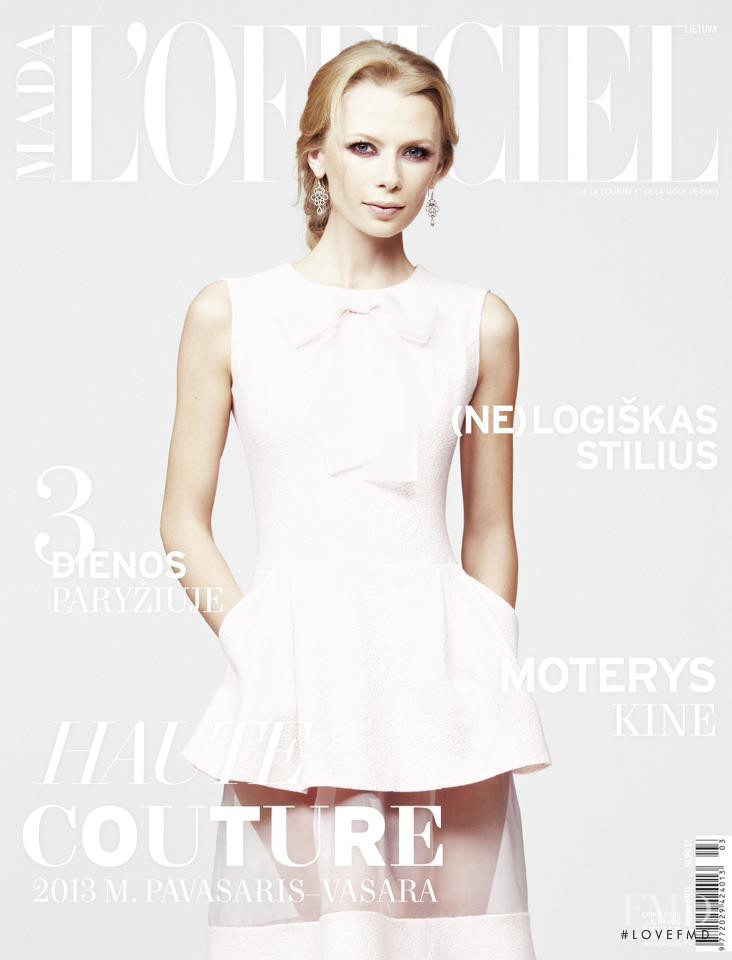  featured on the L\'Officiel Lithuania cover from March 2013