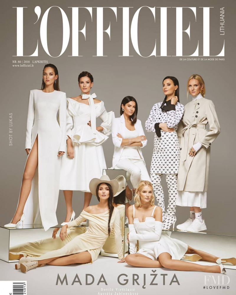  featured on the L\'Officiel Lithuania cover from December 2018