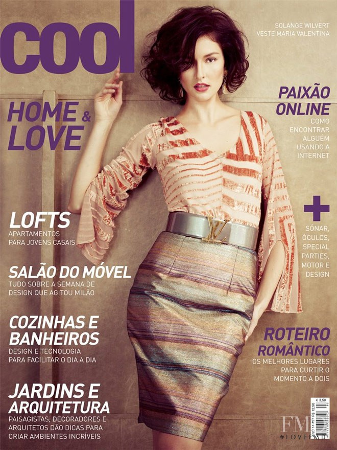 Solange Wilvert featured on the cool Magazine cover from May 2012