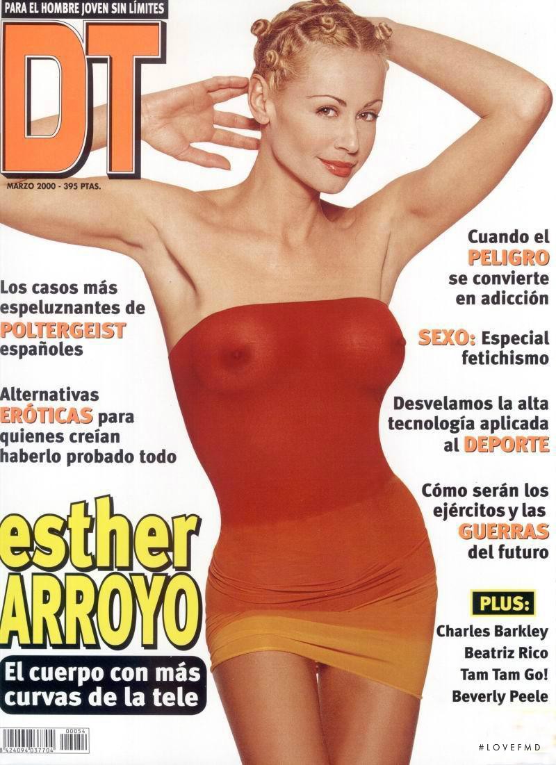 Esther Arroyo featured on the DT Spain cover from March 2000