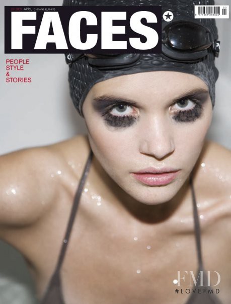 Kristin Schoening featured on the FACES Magazine cover from April 2009