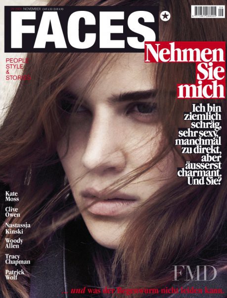  featured on the FACES Magazine cover from November 2009
