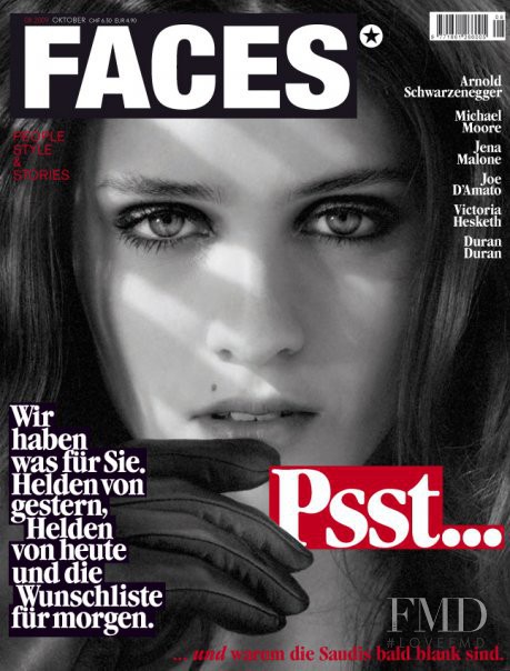  featured on the FACES Magazine cover from October 2009