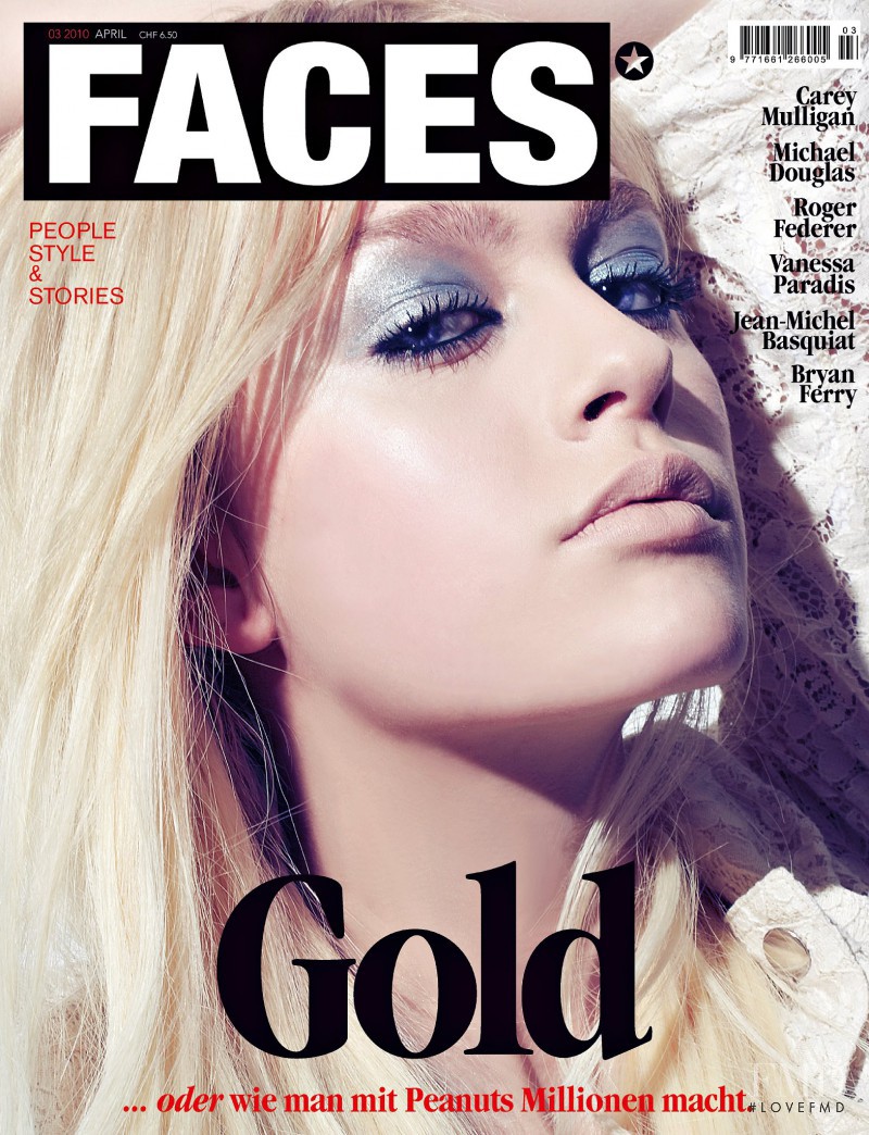  featured on the FACES Magazine cover from April 2010